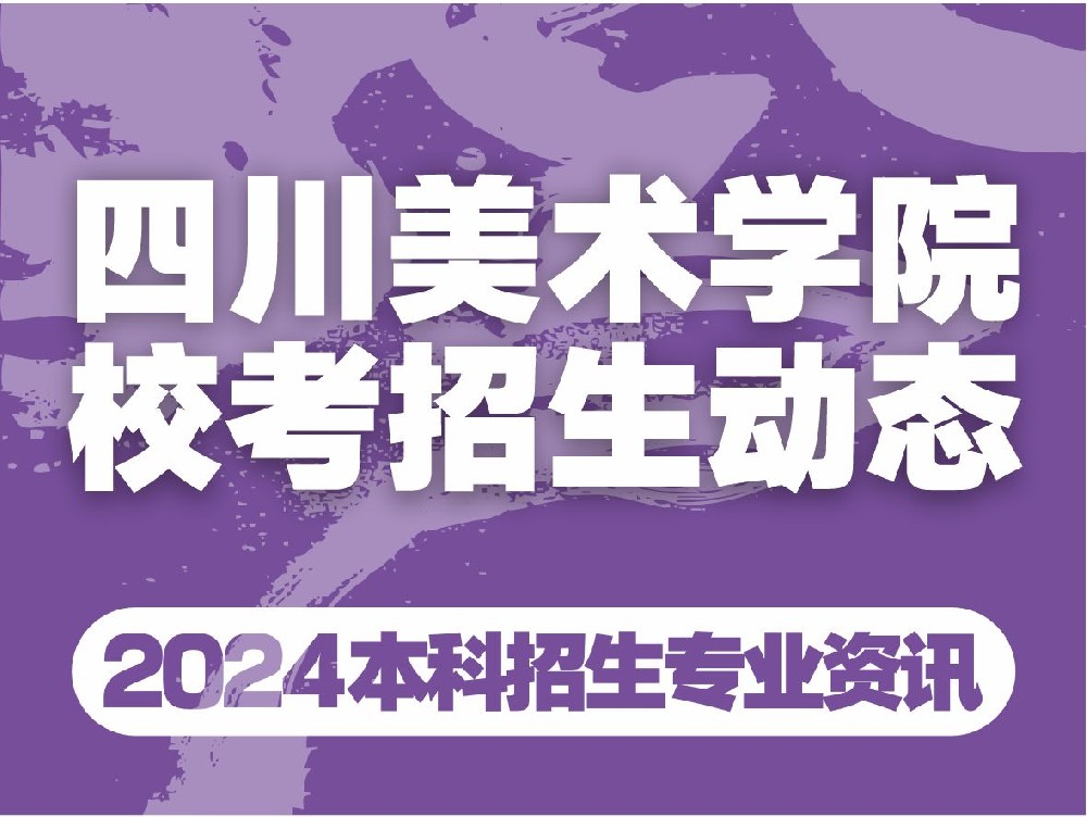 四川美术学院2024年本科招生考试大纲